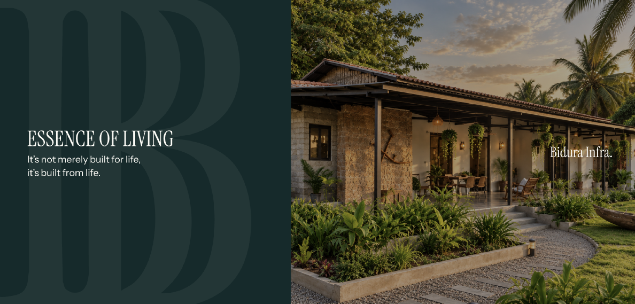 Bidura Essence of Living and residential exterior.